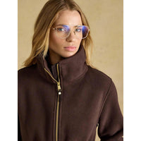Joules Womens Longline Fleece Jacket