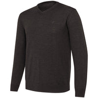 Brown Bark Beretta Mens Merino V-Neck Sweater