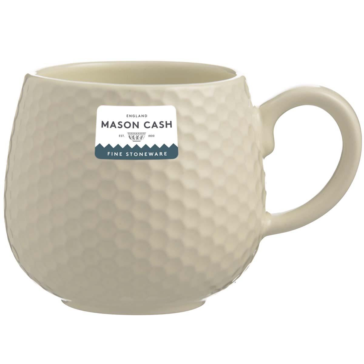 Mason Cash Embossed Honeycomb Mug Cream