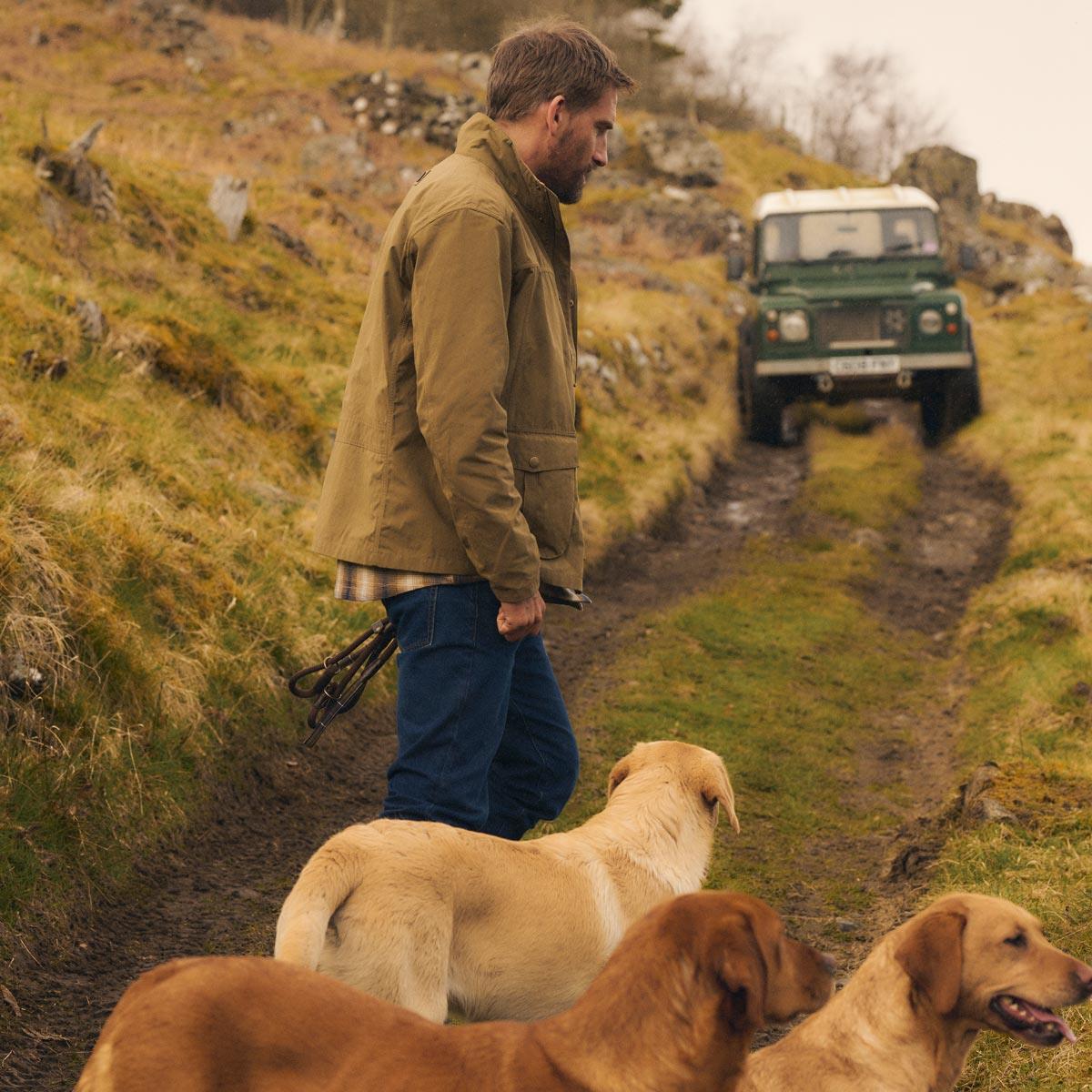 Barbour Mens Sander Casual Jacket Lifestyle