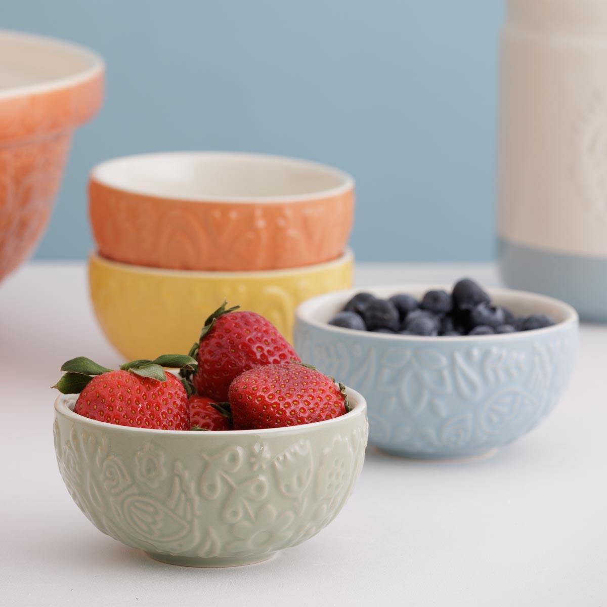 Mason Cash Home To Roost Set Of 4 Mini Bowls