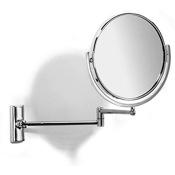 Chrome Plated Samuel Heath Novis Double Arm Pivotal Mirror Plain/Magnifying L114