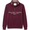 Holland Cooper Mens Heritage Quarter Zip Sweatshirt