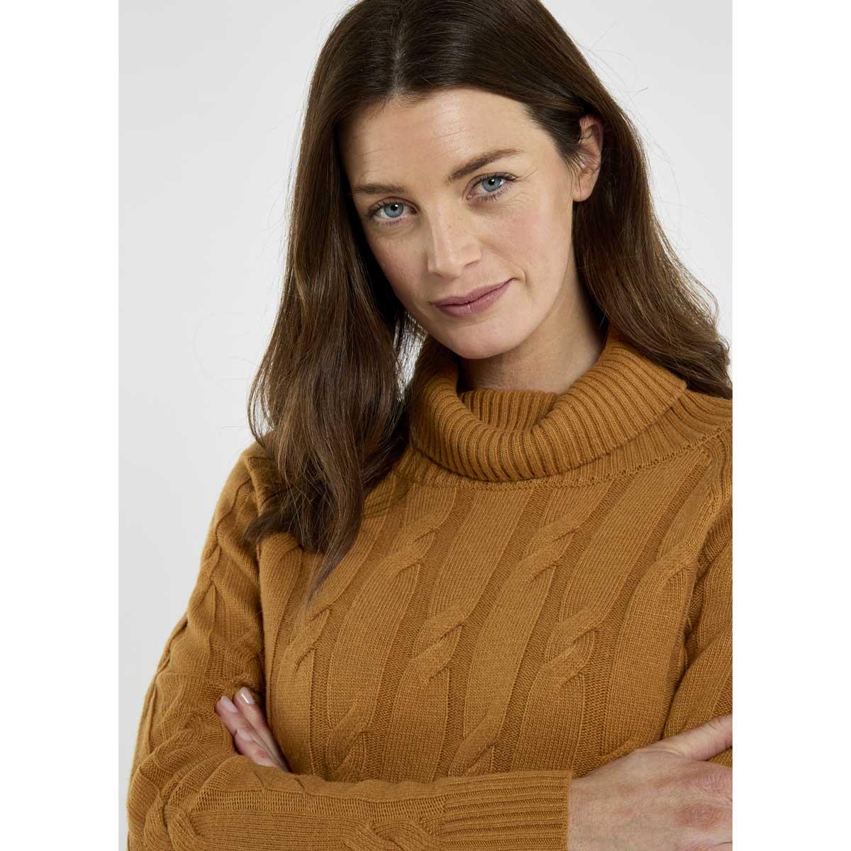 Dubarry Womens Hennessy Roll Neck Jumper