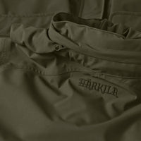 Willow Green Harkila Womens Orton Packable Lady Jacket Collar Detail