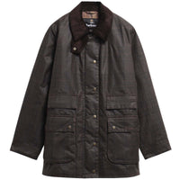 Barbour Womens Modern Checked Border Wax Jacket