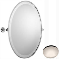 Samuel Heath Antique Framed Oval Mirror N4346