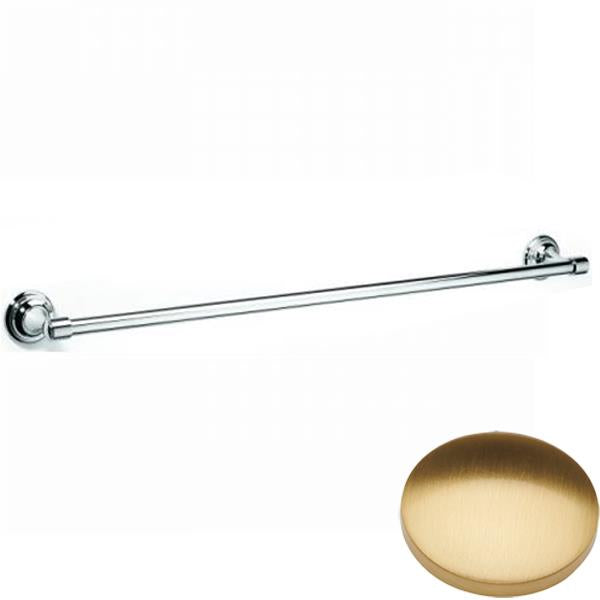 Brushed Gold Gloss Samuel Heath Fairfield Single Towel Rail N9551
