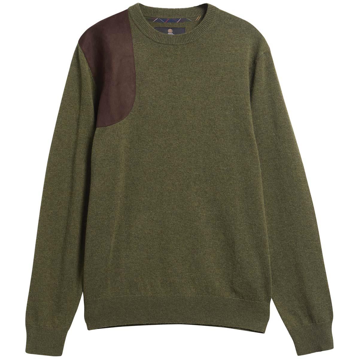 Barbour Mens Whitworth Crewneck Sweater