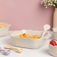 Mason Cash In The Meadow Cream Square Dish LS2