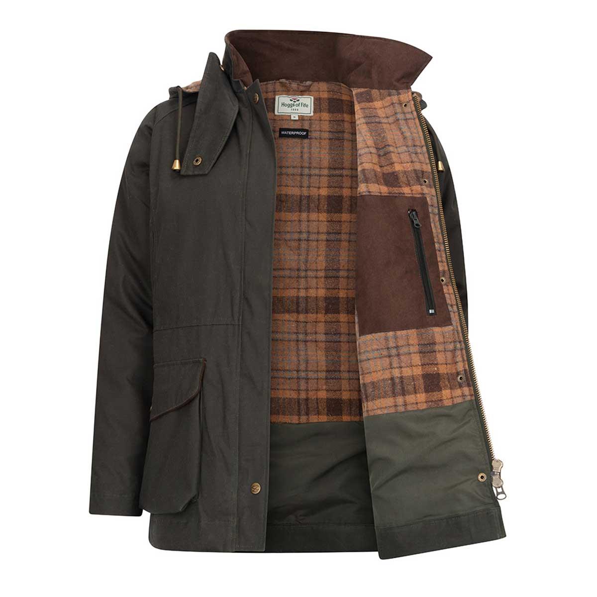 Hoggs Of Fife Womens Kelso Waterproof Wax Jacket