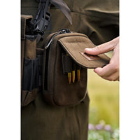 Dark Willow Green Harkila Utility Pouch Detail