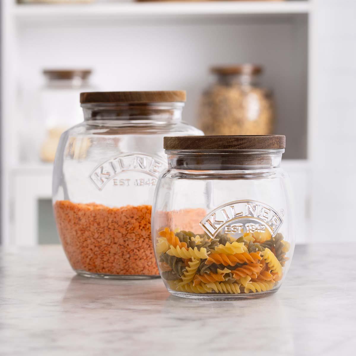Kilner Universal Jar Acacia Wooden Lid