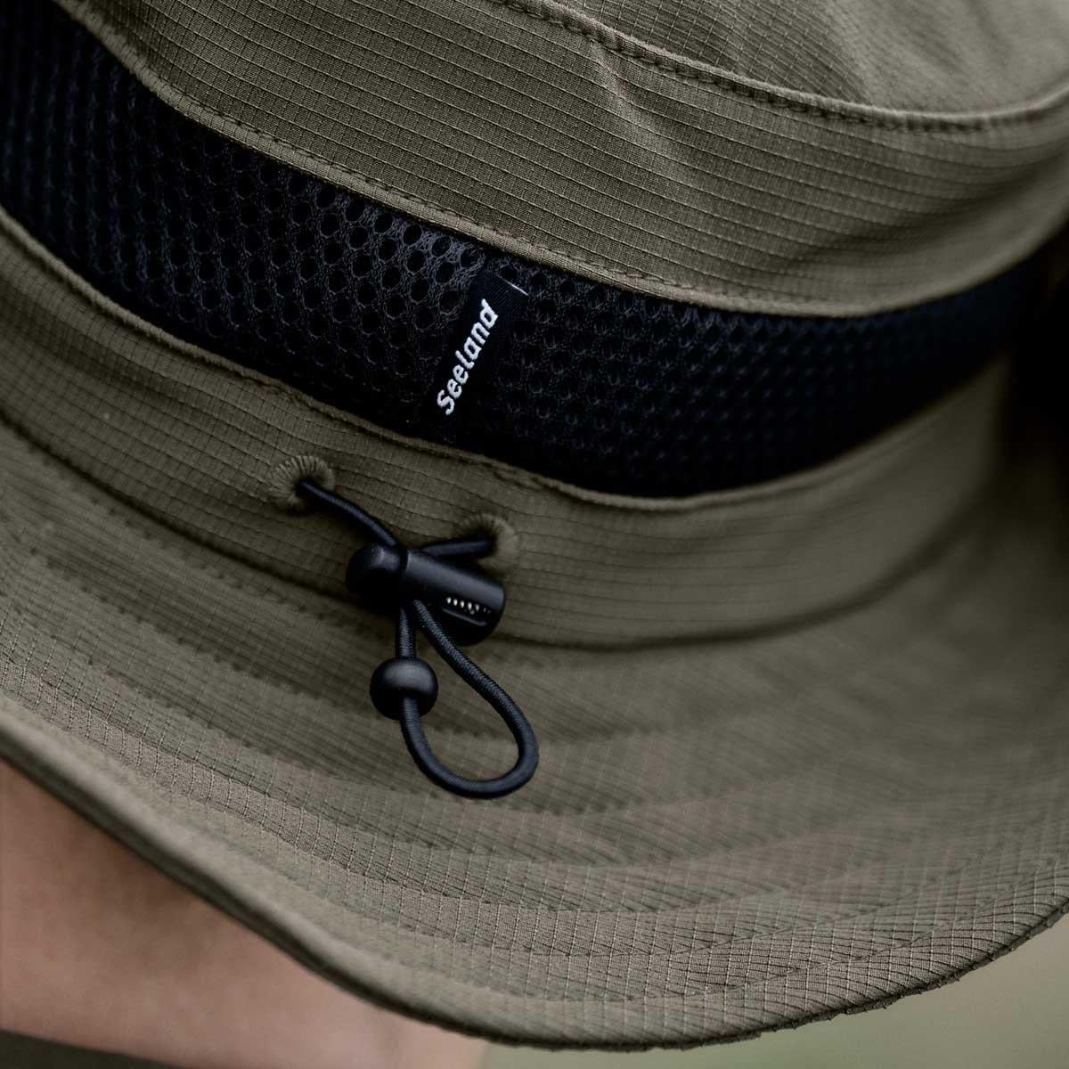 Grape Leaf Seeland Mens Selous Boonie Hat Detail