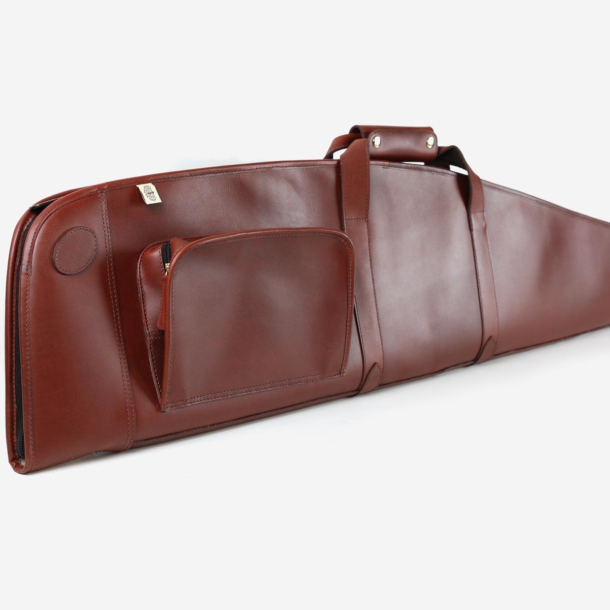 Teales Premier Leather Rifle Gun Slip Zip Around