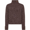 Chocolate Holland Cooper Womens Noveli Roll Neck Knit Jumper