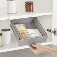 Dark Grey Joseph Joseph CupboardStore Under-shelf Drawer pull2