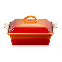 Le Creuset 23cm Stoneware Heritage Dish With Lid