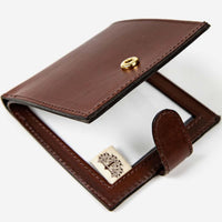 Teales Premier Single Leather Certificate Holder