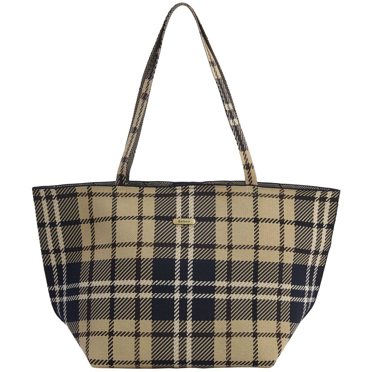 Barbour Layla Tartan Large Tote Bag
