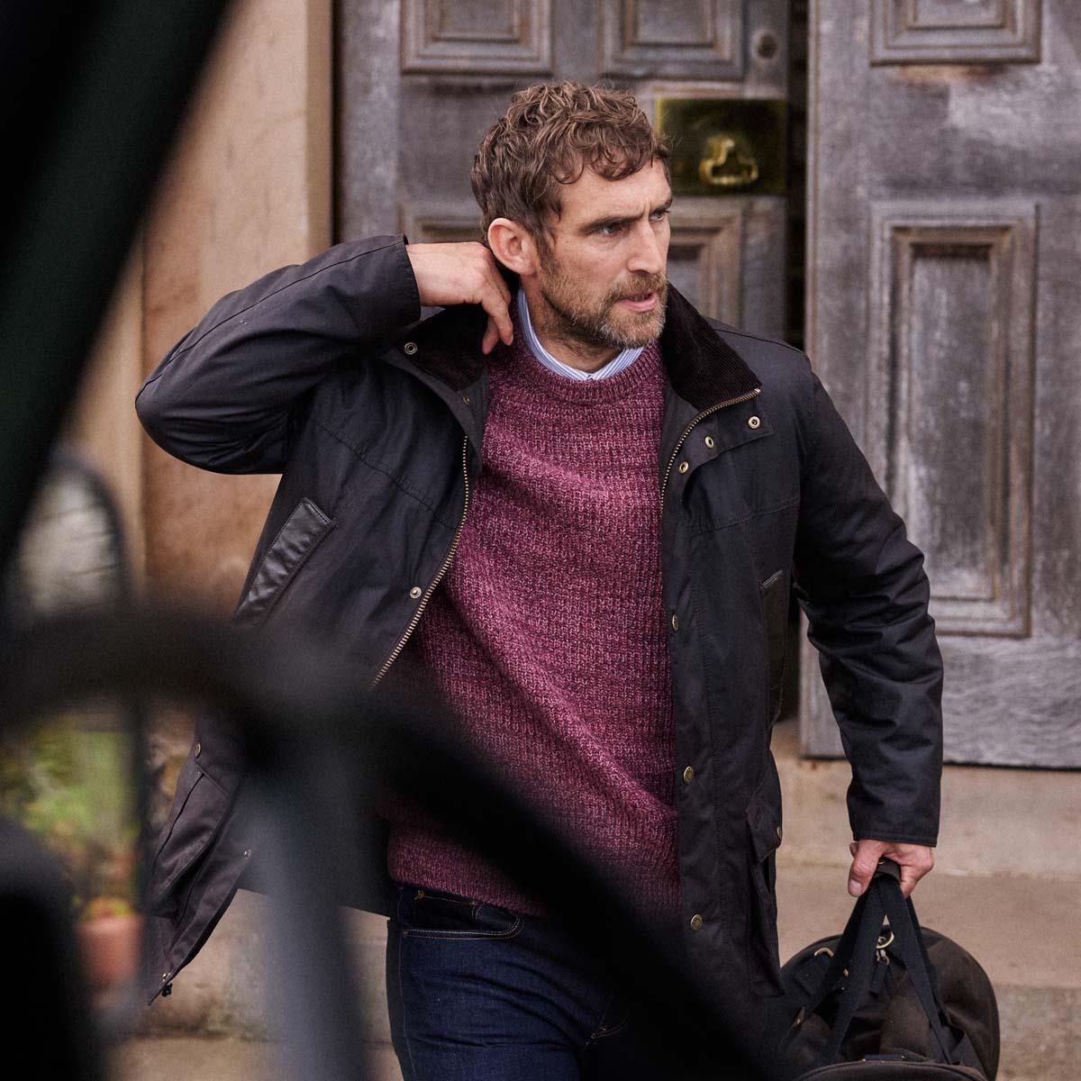 Barbour Mens Horseford Crew Jumper