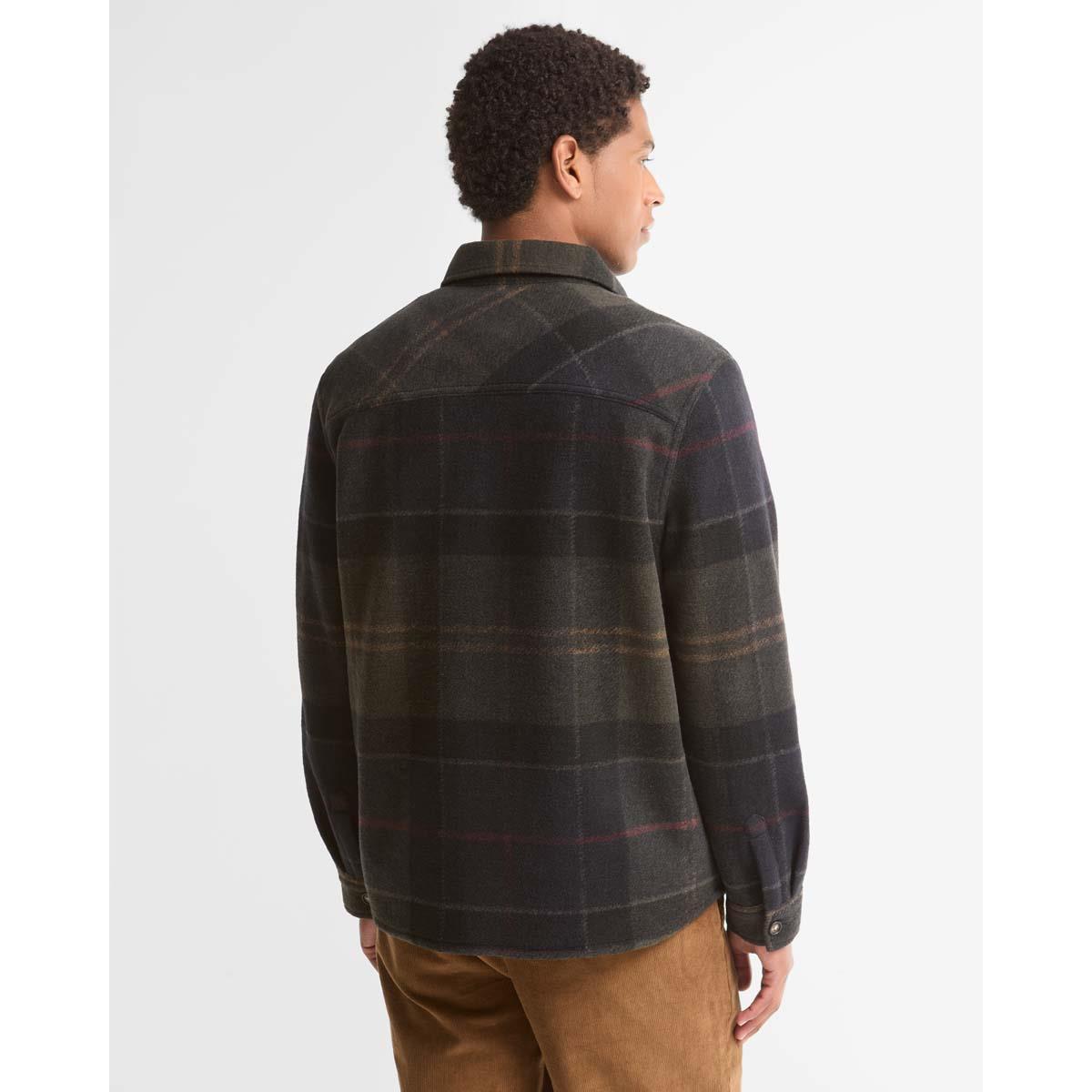 Barbour Mens Woodlane Brushed Check Overshirt