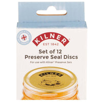 Kilner Preserving Jar Seals 12 Pack BOX