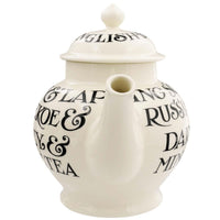 Emma Bridgewater Black Toast Teapot  FRONT