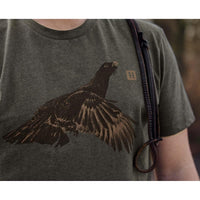 Forest Night Grouse Harkila Mens Topp S/S T-Shirt LS2