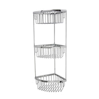 Miller Two Tier Classic Corner Basket With Hook