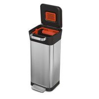 Stainless Steel Joseph Joseph Titan 20L Trash Compactor LID