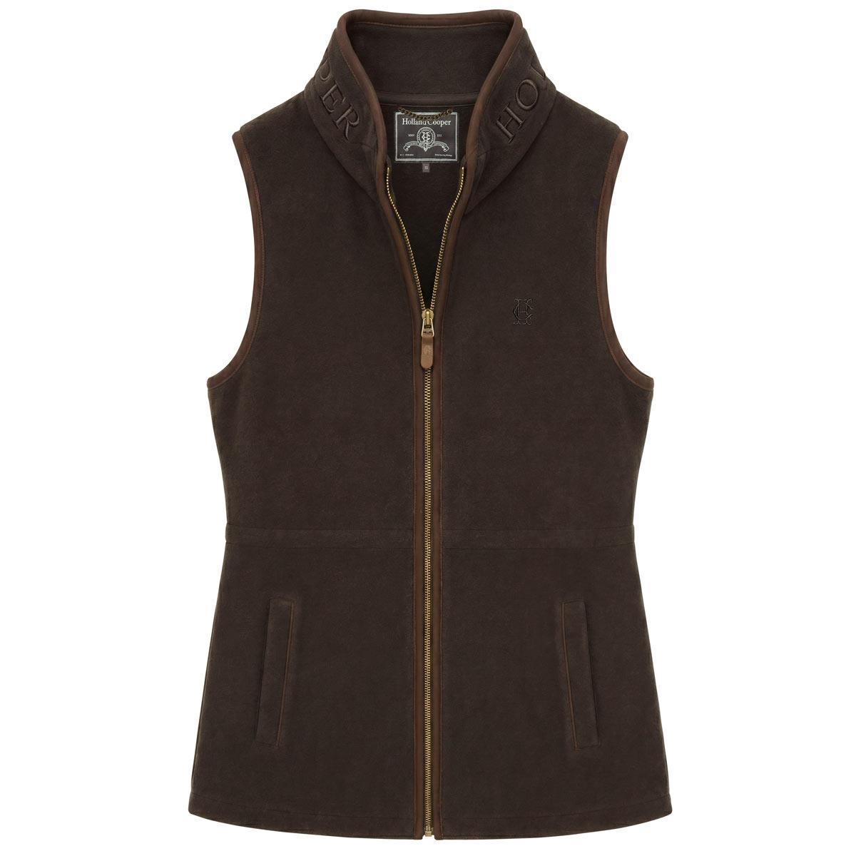 Holland Cooper Womens Country Longline Fleece Gilet