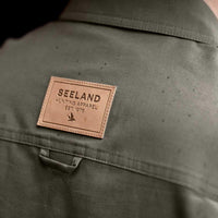 Grape Leaf Seeland Mens Selous Cargo Shirt Back Detail