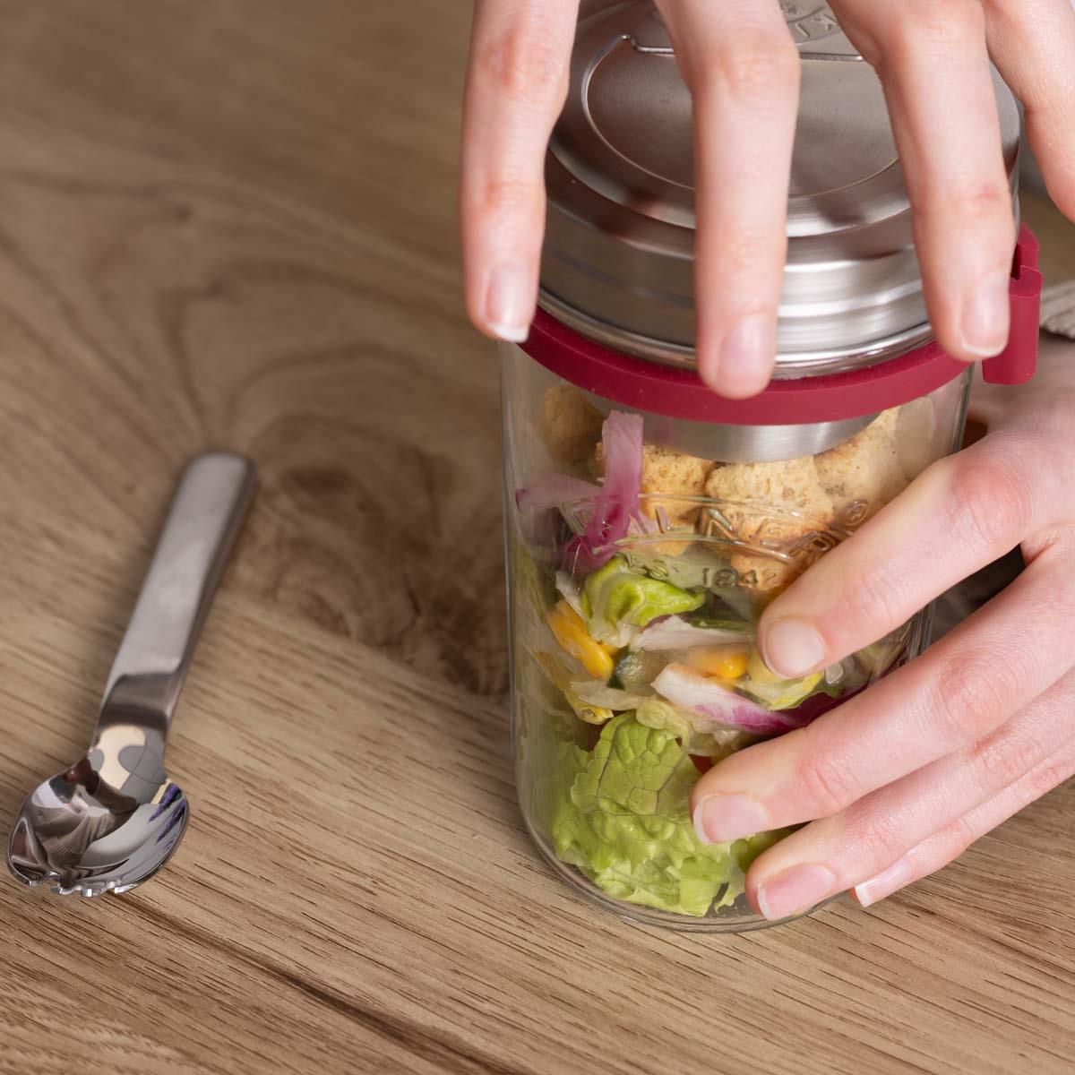 Kilner Glass Lunch Jar With Spork