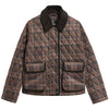 Muted Tartan Barbour Womens Louden Quilted Jacket