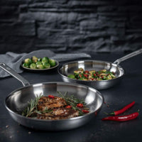 Kuhn Rikon Culinary Fiveply Frying Pan 2-Piece Set 24cm and 28cm