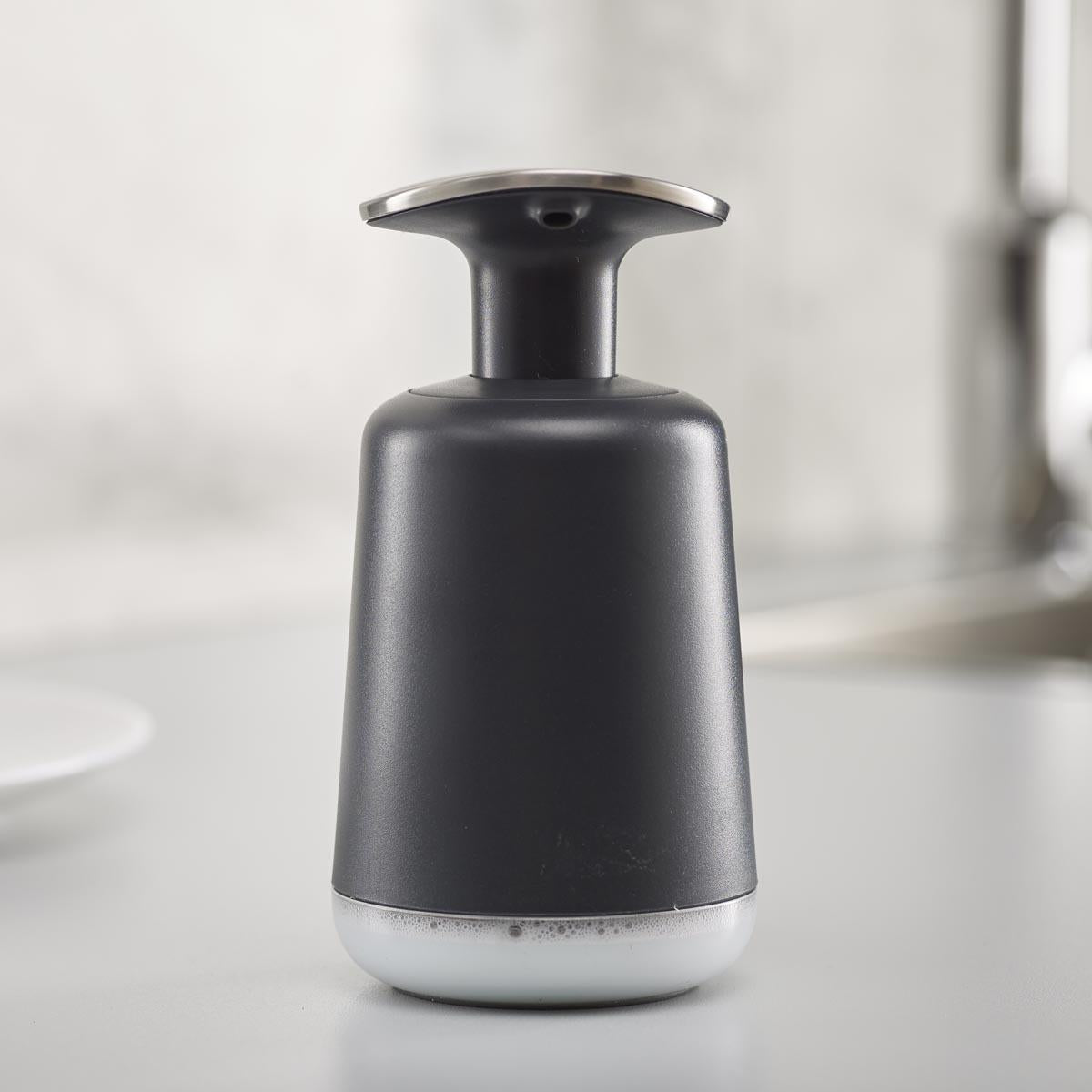 Grey Joseph Joseph Presto Soap Dispenser front