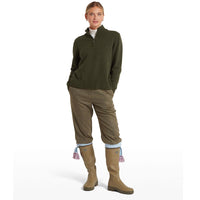 Schoffel Womens Thoralby 1/4 Zip Jumper loden outfit