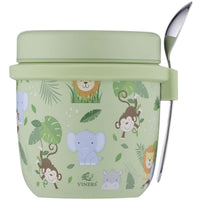Viners Jungle Food Flask with Spoon 300ml