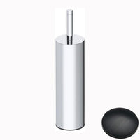 Matt Black Chrome Samuel Heath Xenon Freestanding Toilet Brush L5044
