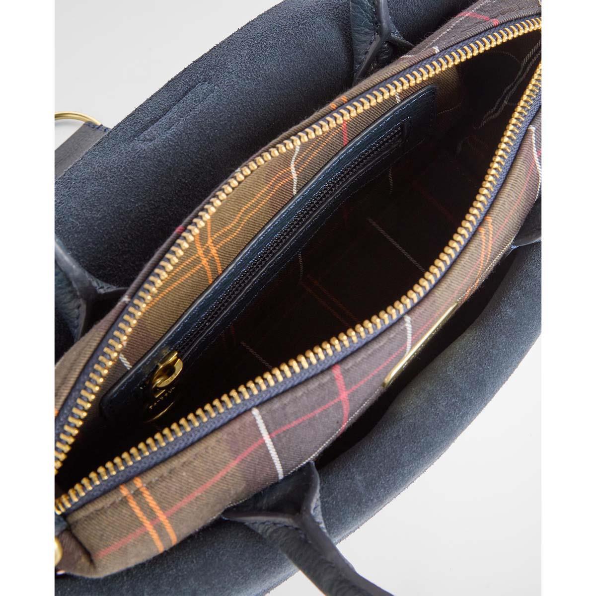 Barbour Alder Mini Leather Tote Bag