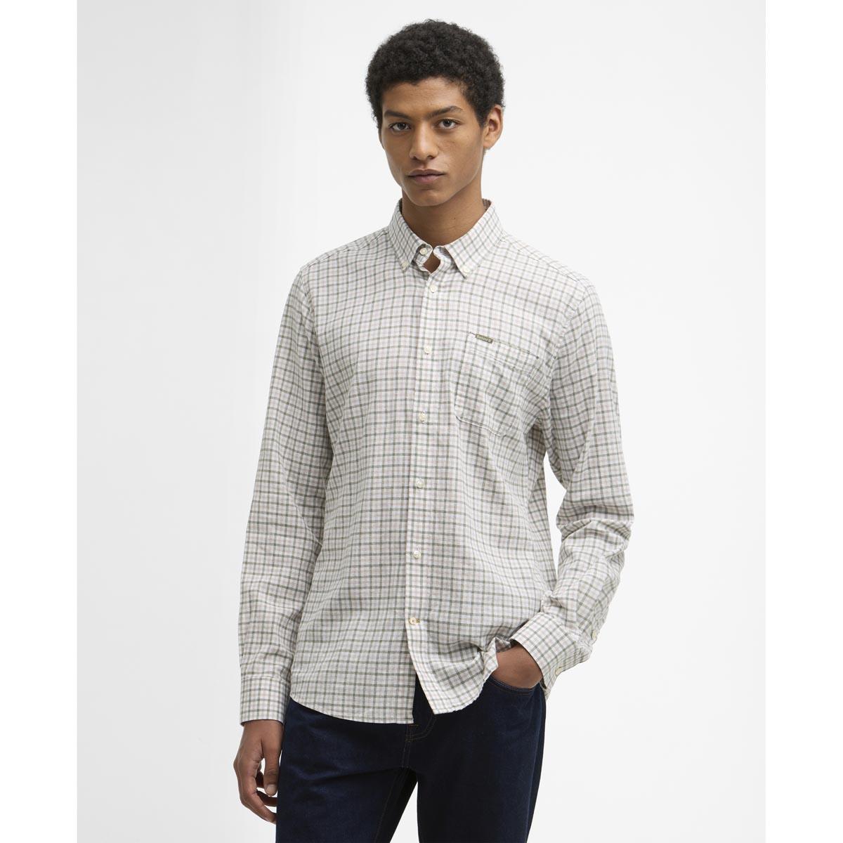 Barbour Mens Nelson Gingham Tailored Shirt