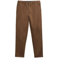 DARK SAND Barbour Mens Washed Stretch Twill Tailored Fit Trouser