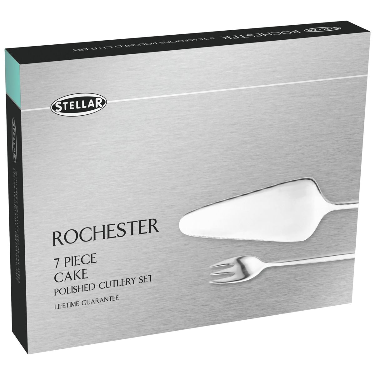 Stellar Rochester 7 Piece Cake Set