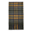 Forest/Bronze Brown Barbour Unisex New Check Tartan Scarf