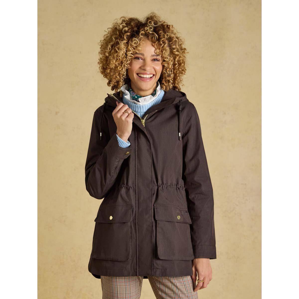 Joules Womens Portwell Waterproof Coat