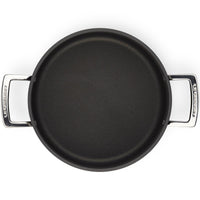 Le Creuset Toughened Non-Stick Deep Casserole With Glass Lid Inside