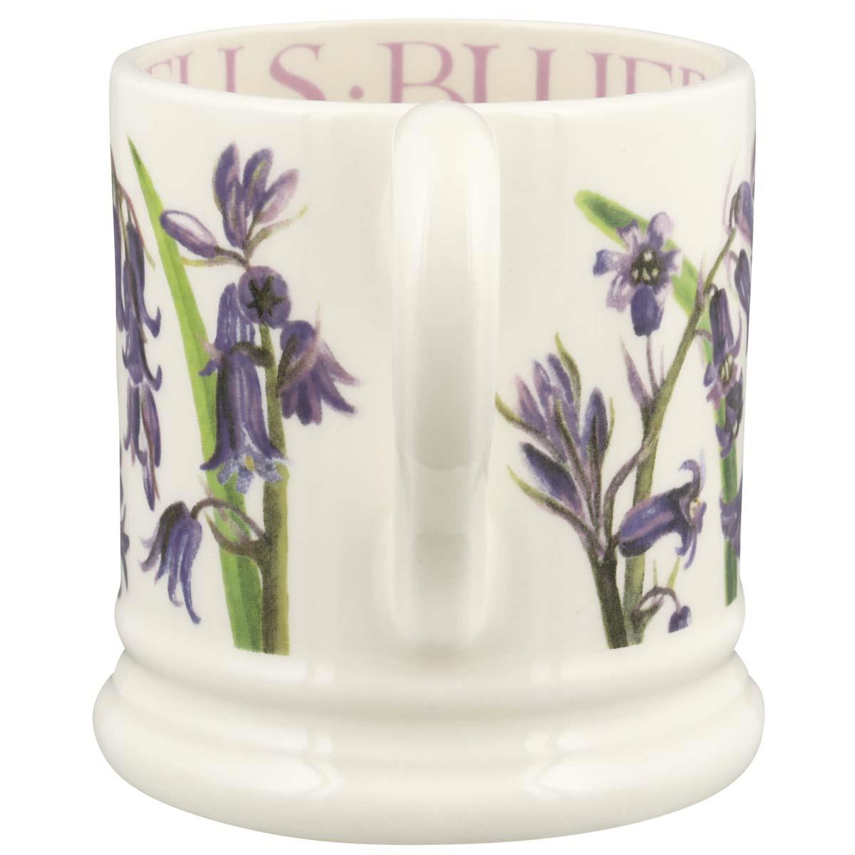 Emma Bridgewater Bluebell Half Pint Mug BACK