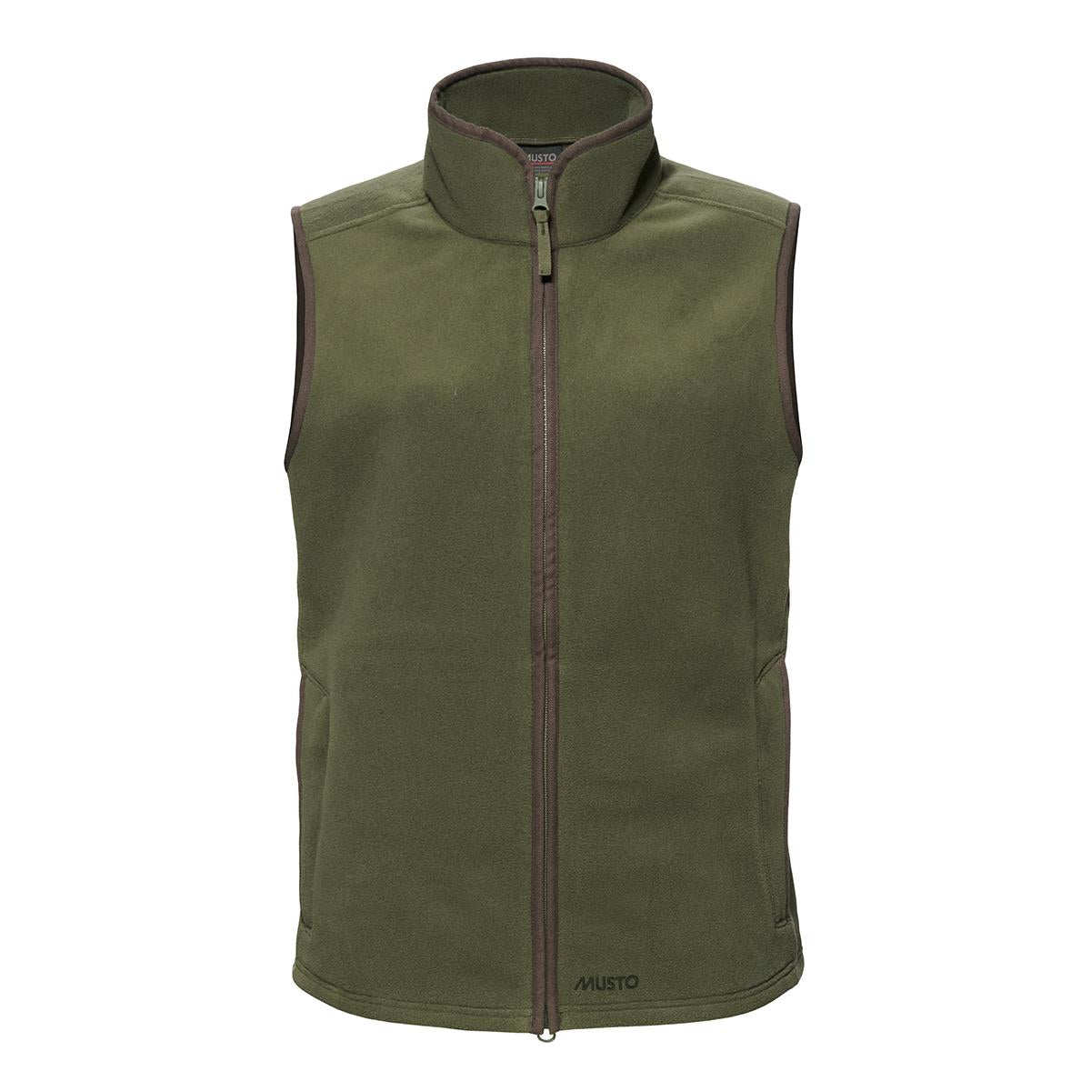 Deep Green Musto Womens Outdoor Country Fenland 200 Fleece Gilet
