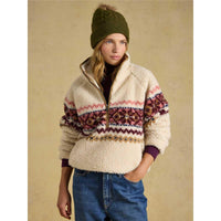 Joules Womens Cable Bobble Hat